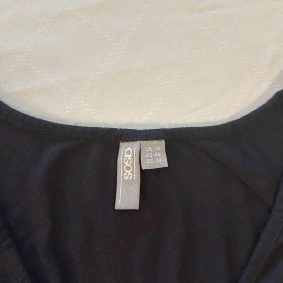 ASOS women’s dress size 14 fits‎ like a medium super cute jersey material - Picture 2 of 5